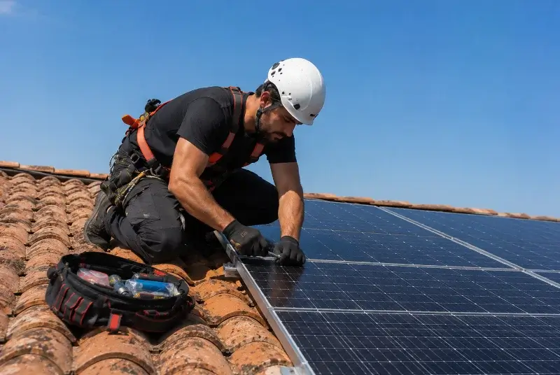 Maintenance et monitoring de panneaux solaires à Luxe-Sumberraute